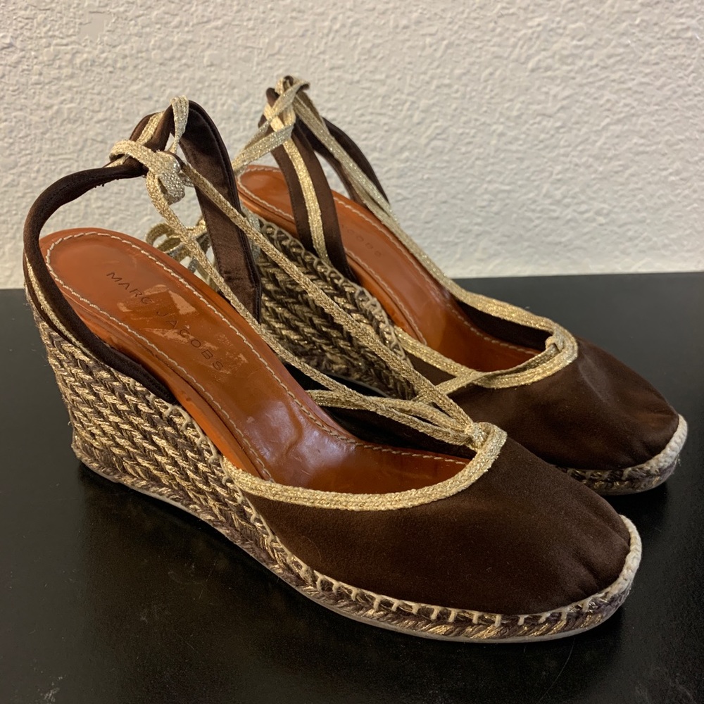 Vintage Marc Jacobs wedge espadrille
